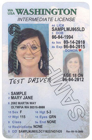 washington state drivers license points check